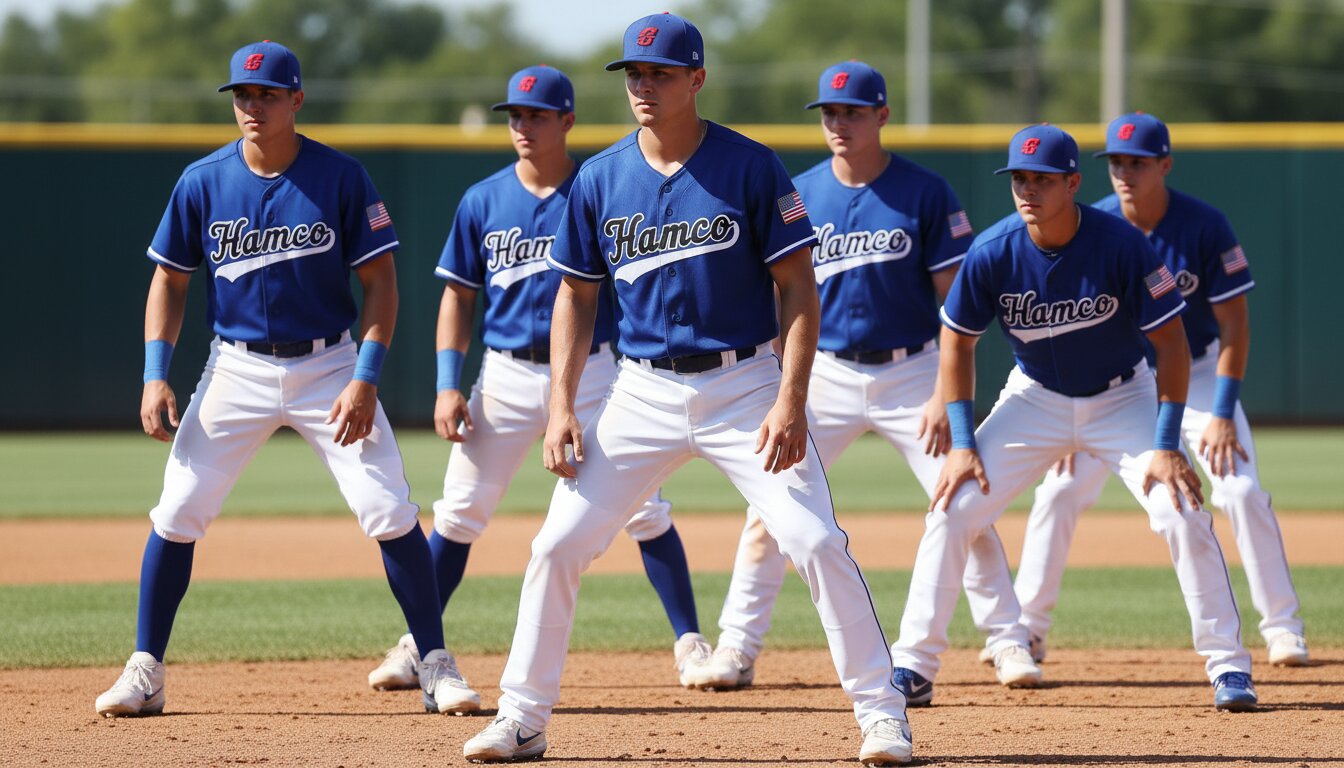custom baseball team uniforms