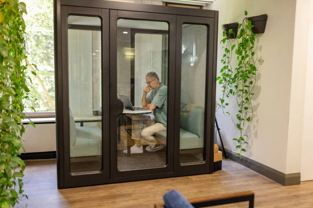soundproof office phone booth