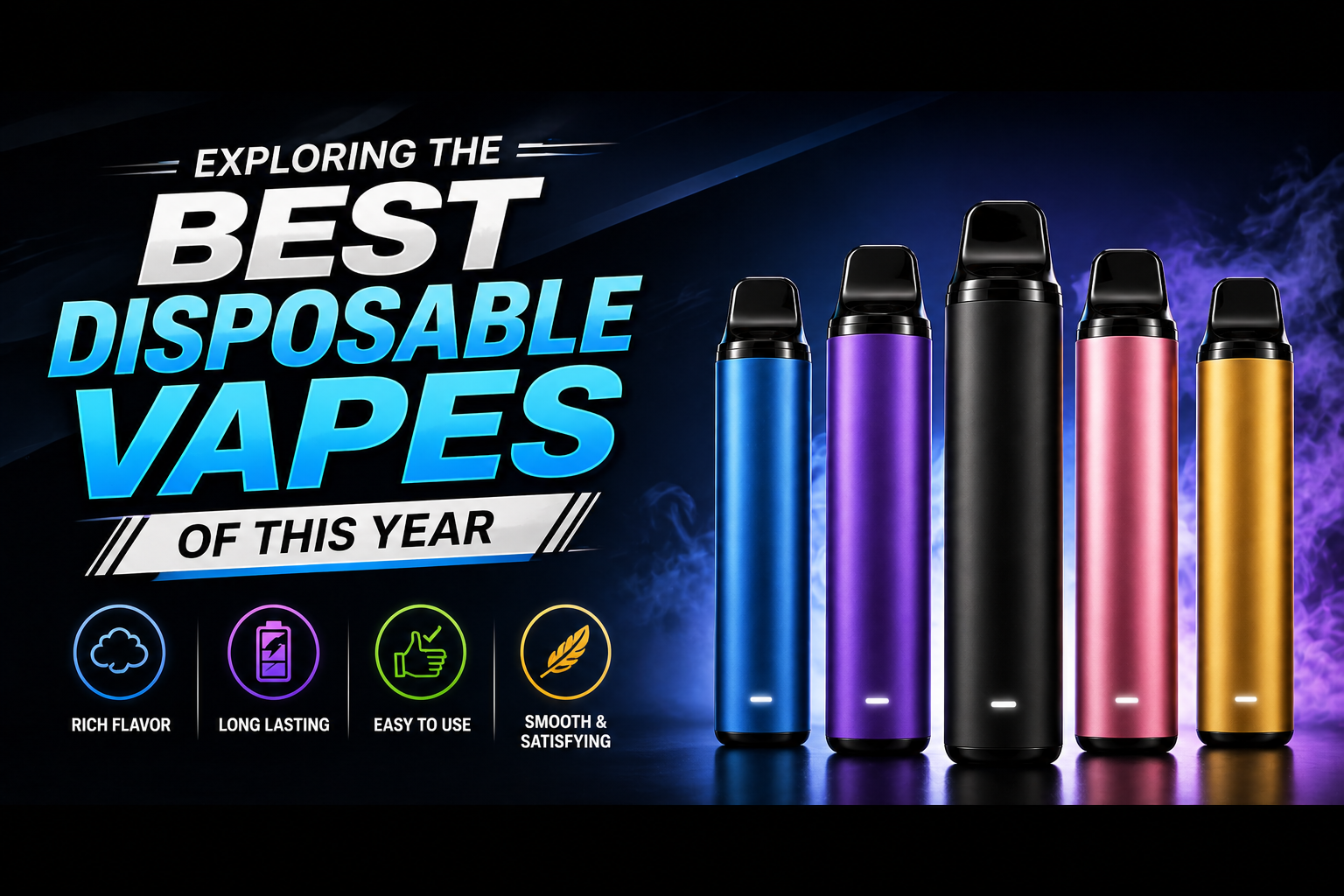 Exploring the Best Disposable Vapes of this Year