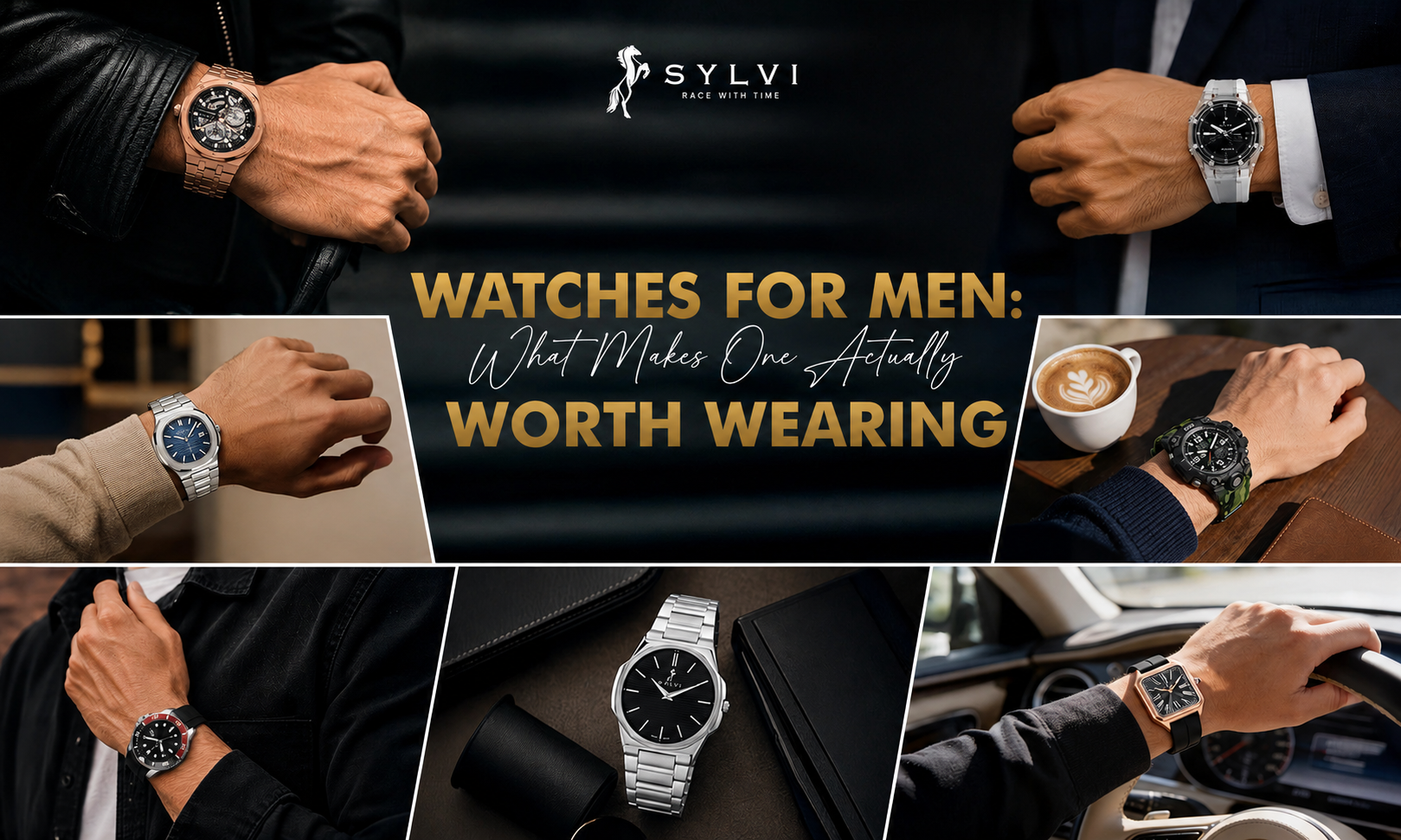 Branded Wrist Watch for Men